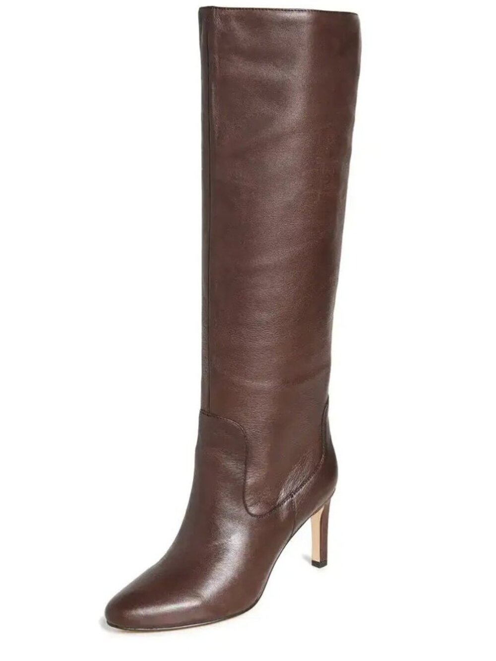 NWT Villa Rouge Flor Brown Leather Knee High Boots 8